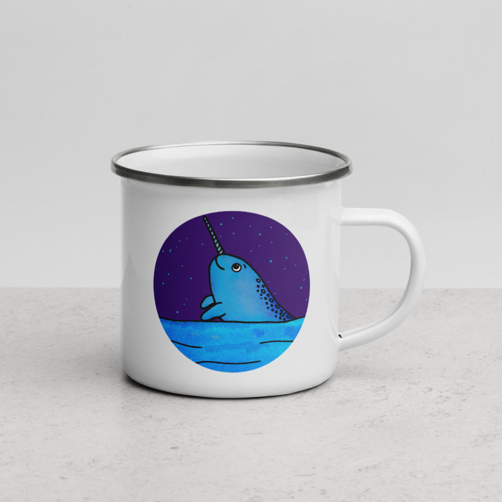 Commotion Enamel Mug